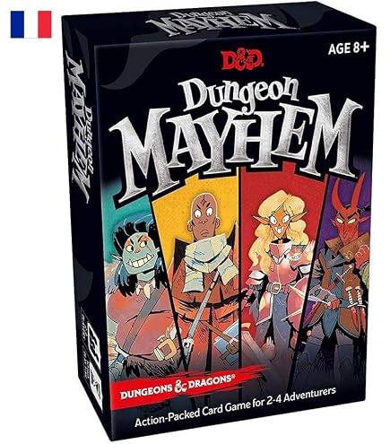 MY DUNGEON CARD & BOOK セット Dungeons & Dragons Dungeon Mayhem | Dungeons & Dragons Card Game